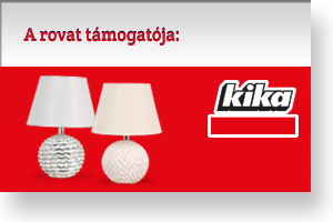 A rovat támogatója: KIKA