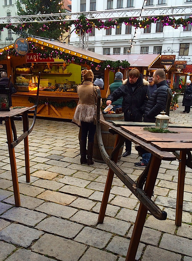A bécsi óváros szíve az Am Hof
