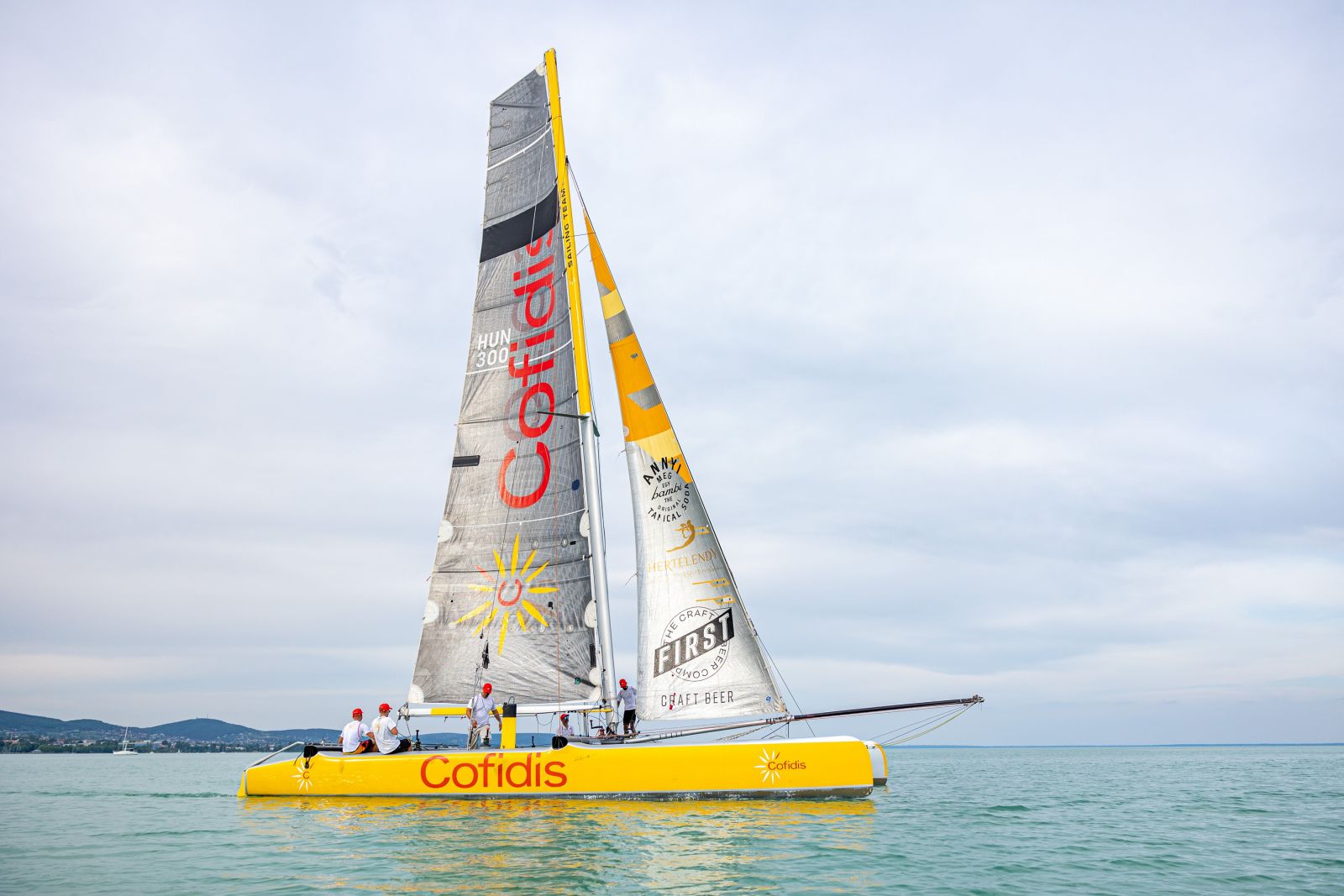 Cofidis Kékszalag vitorláshajó katamarán Sailing Team Balaton esemény verseny sport 2022 nyár 