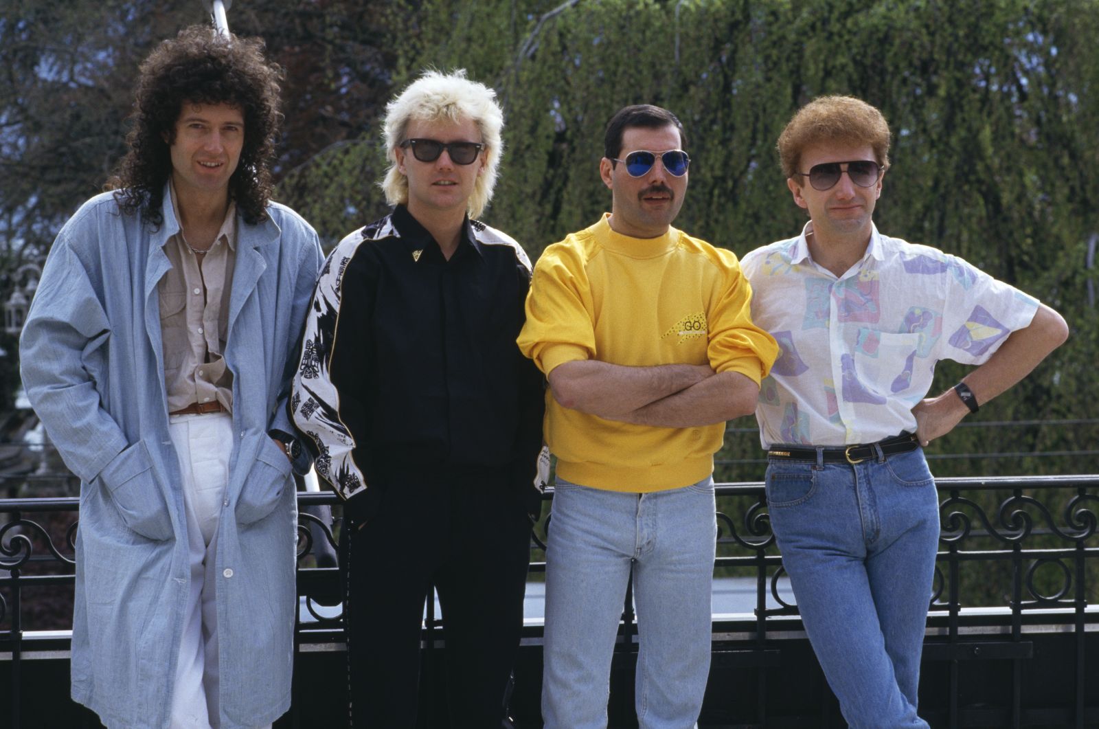Queen Freddie Mercury dal rock újdonság zene banda énekes 1991