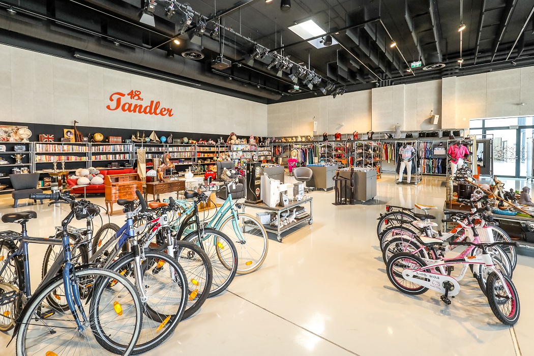 bolt kínálat Bécs újrahasznosítás környezettudatosság Ausztria secondheand 