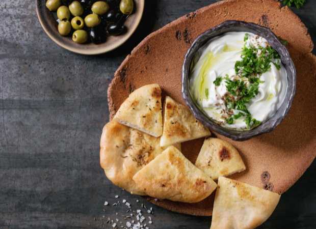 libanoni konyha laposkenyér recept