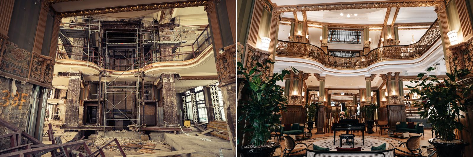 Matild Palota kávéház restaurálás felújítás