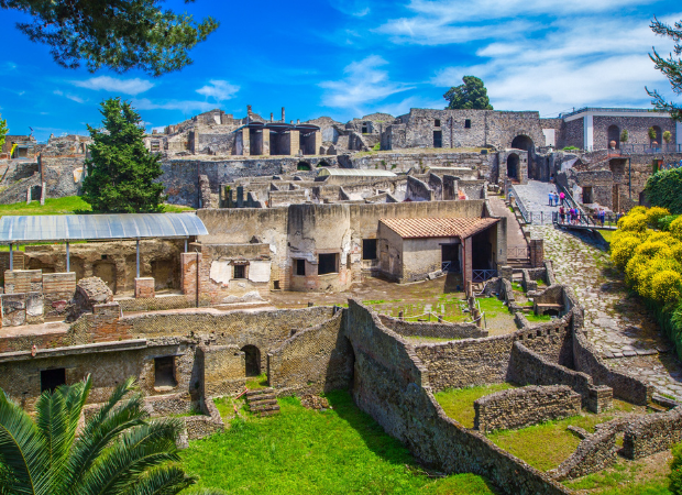 pompeii pusztulása olaszország