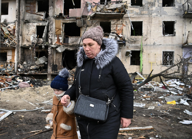 kijev bombázás gyermekek