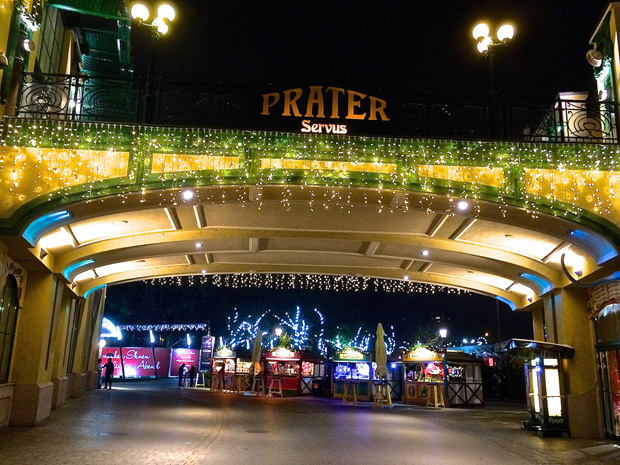 A Prater bejárati kapuja