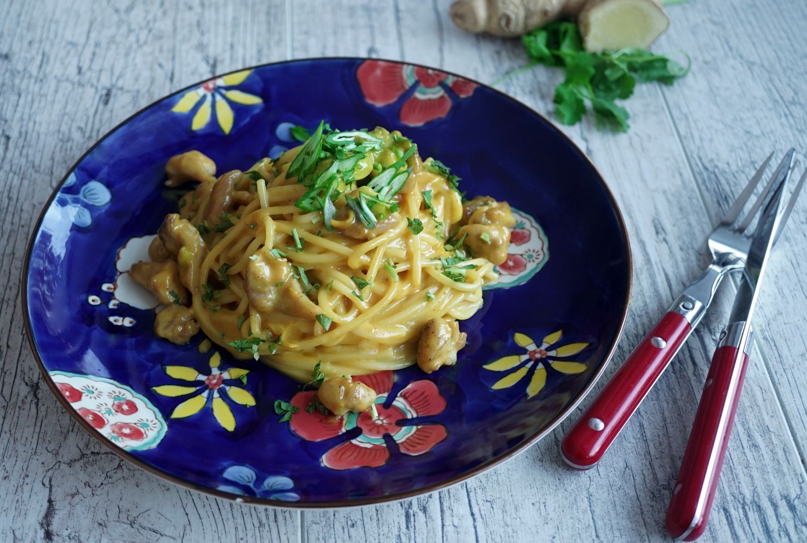 Mogyorószószos spagetti recept