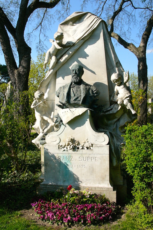 Franz von Suppé síremléke