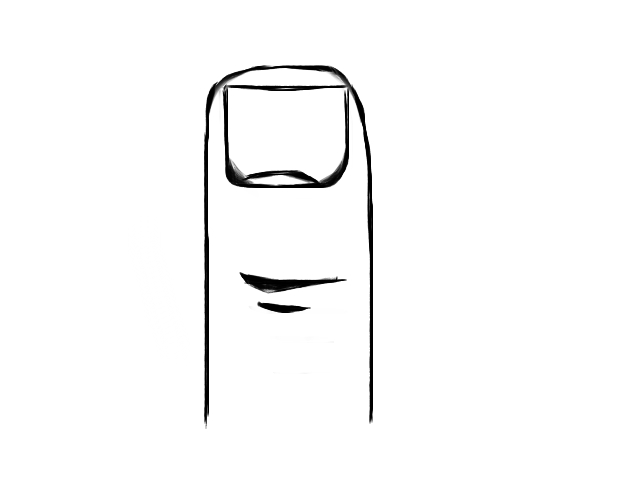 A széles, hosszúkásabb és téglalap alakú körmök tulajdonosai kiegyensúlyozottak, megbízhatók és állják a szavukat. Született vezetők.