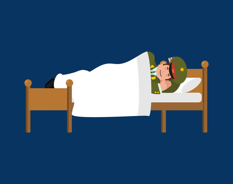 katonai módszer álmatlanság alvási nehézségek