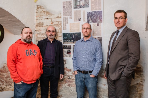 A HBO szakértői csapata: Szabó M. István, Perger András, Dr. Rácz András, Bedő Iván
