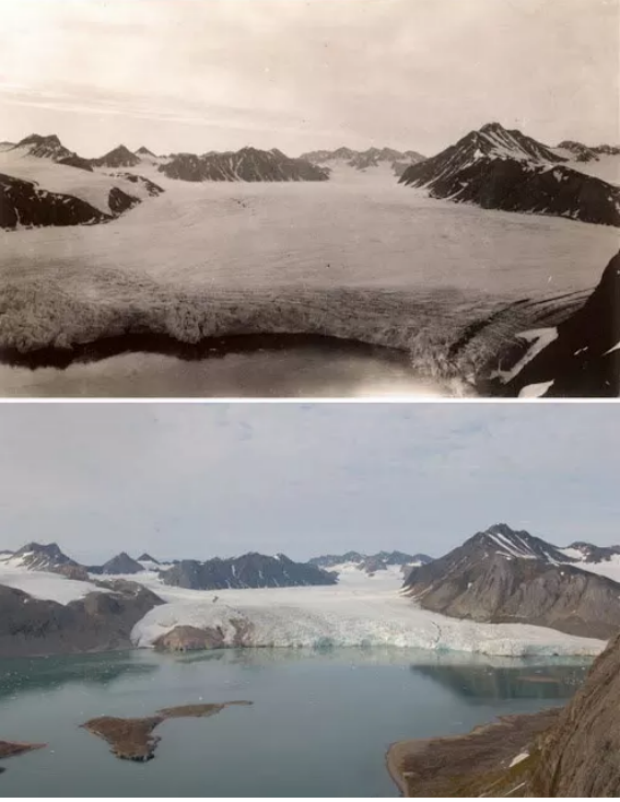 Christian Åslund szerint az olvadás egyre csak gyorsul: a gleccser mérete 1960 óta évente 35 métert csökken, ám a folyamat az előző évtizedben még inkább felpörgött. 
