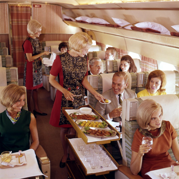 Az 1969-ben alapított Delta Air Lines-szal ilyen volt utazni 1969-ben.