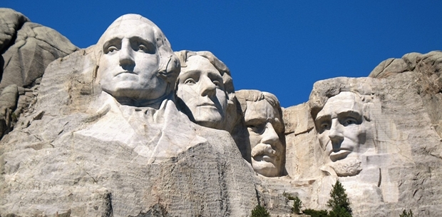 A Rushmore-hegy arcai