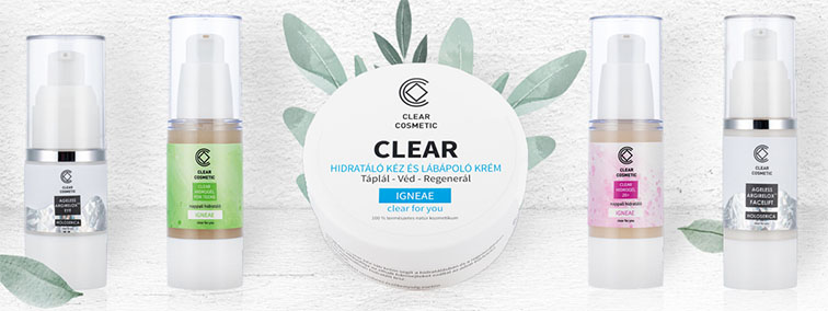 clear cosmetic krémek