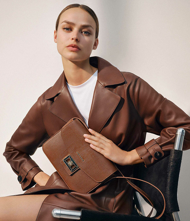 közepes női táska oversize kabát