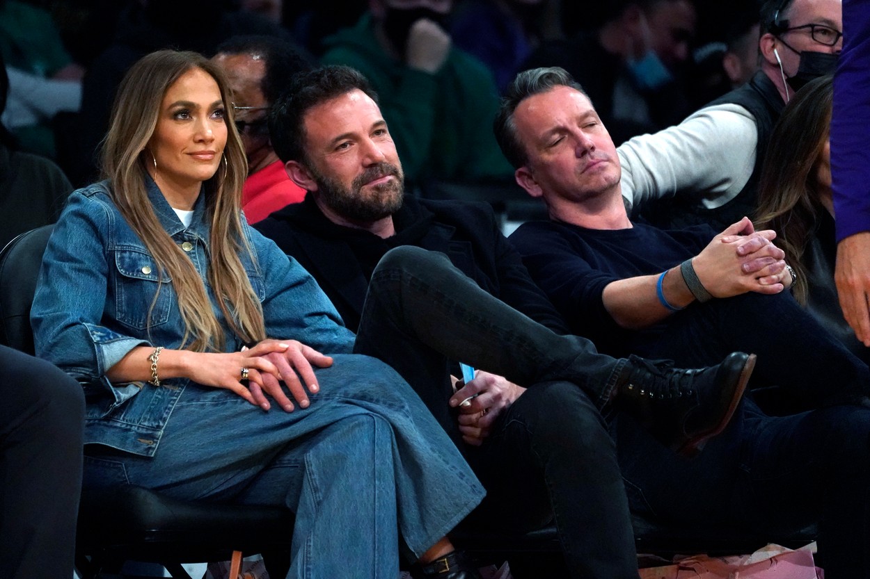 Jennifer Lopez és Ben Affleck NBA