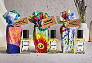 lush knot wrap kendőcsomagolás parfümnek
