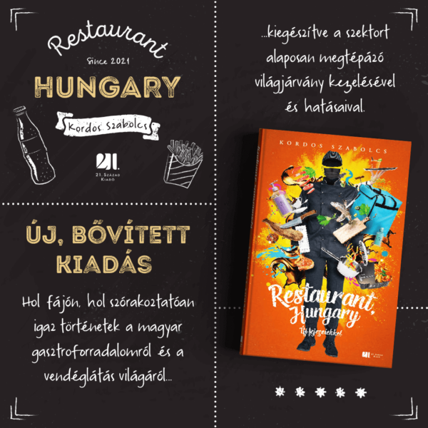Kordos Szabolcs új könyve a vendéglátósok szemszögéből mutatja be a pandémiát