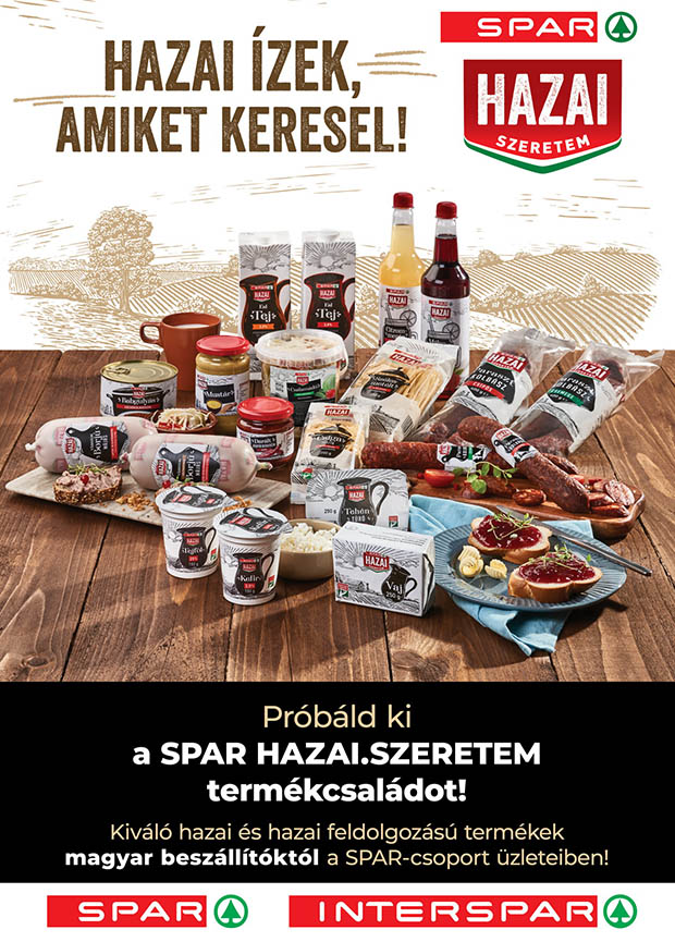 hazai ízek spar szeretem interspar plakát
