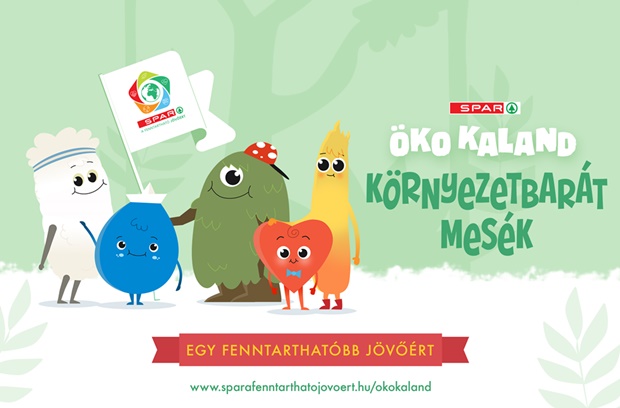 SPAR Öko Kaland környezetbarát mesék