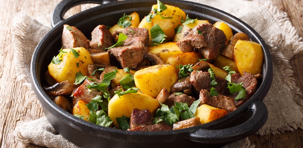 Brassói aprópecsenye, egy klasszikus &quot;hús krumplival&quot; páros