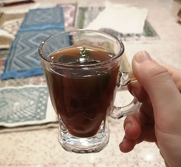 arab menta tea narancs rózsa