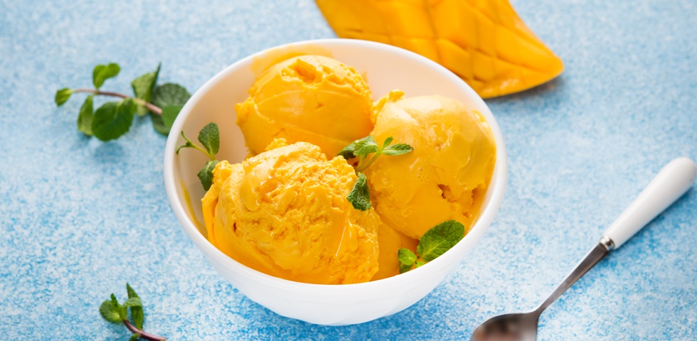 Krémes, hűsítő mangó fagylalt, akár az ikonikus fagyizóban