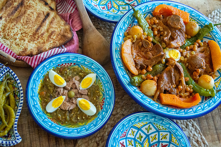 tunéziai hagyományos ételek