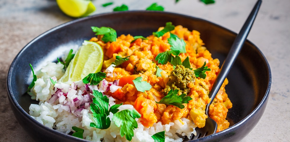 Illatos vegetáriánus zöldségcurry a húsmentes napokra