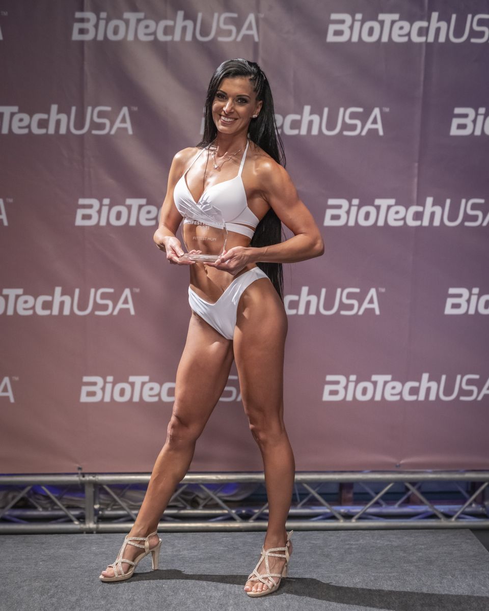 Végh Adrienn BioTechUSA Lifetsyle Day győztes fitnesz anyuka