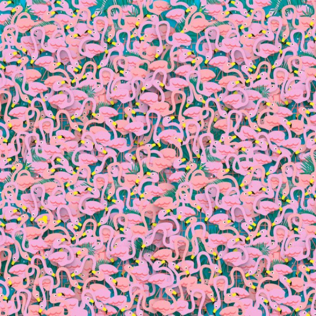 flamingó balerina rózsaszín