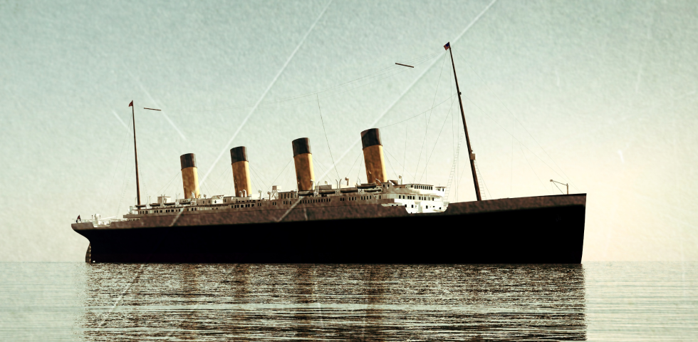 titanic elsüllyedt jéghegy a valódi ok