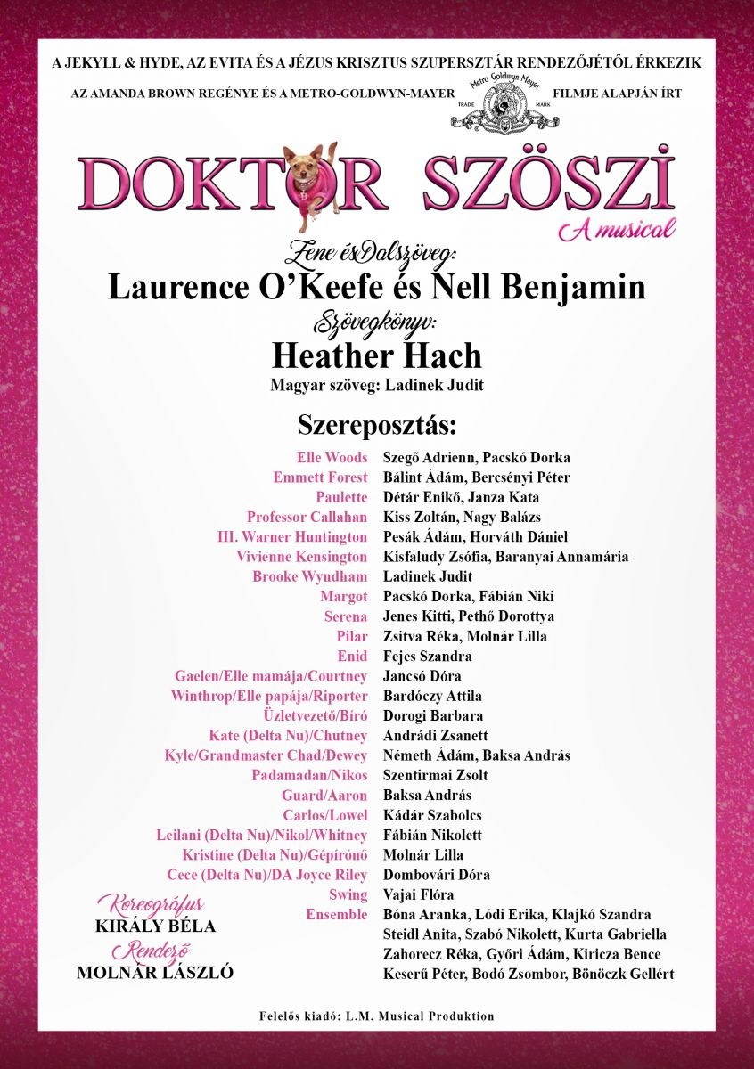 Doktor Szöszi Musical borítókép színház 