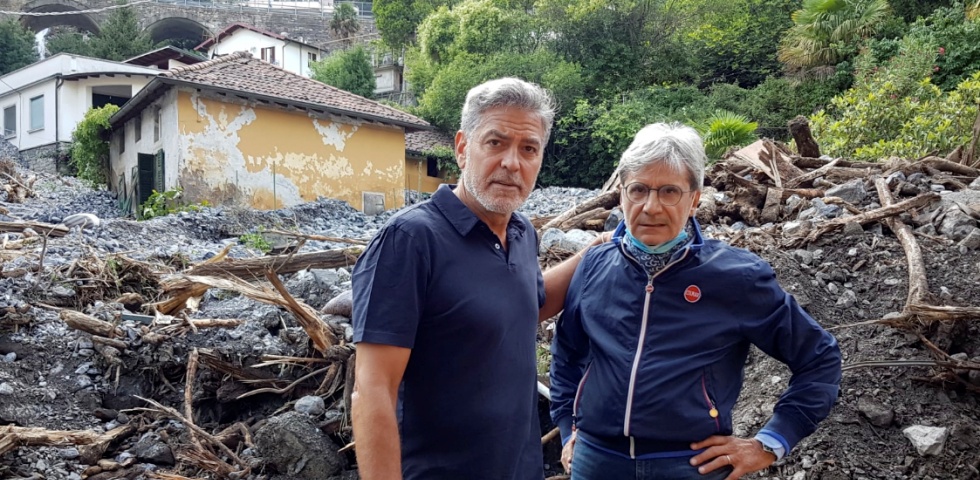 George Clooney Roberto Pozzi