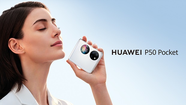 HUAWEI P50 Pocket összehajtható okostelefon