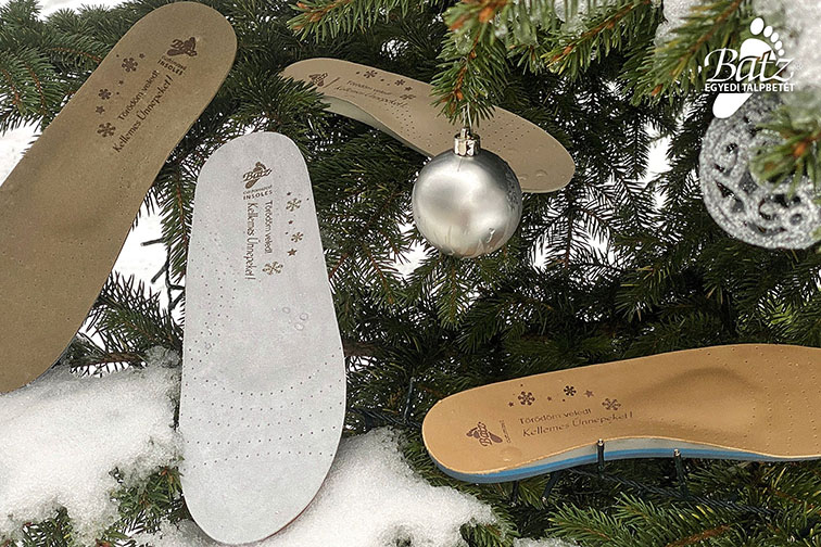batz talpbetét karácsonyfa ajándék