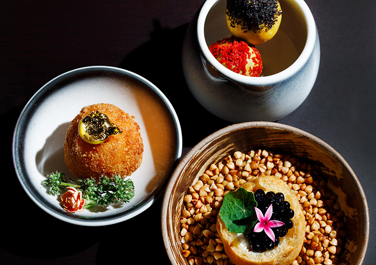 A falatok itáliai ihletésűek Lévay Ádám, a szálloda executive chefje háromféle ’finger food’-ot talált ki - Femcafe