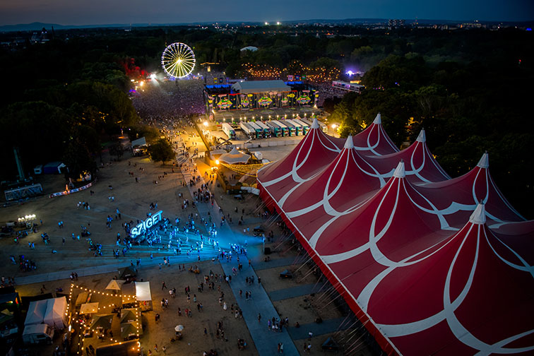 sziget kis színpadok fellépők
