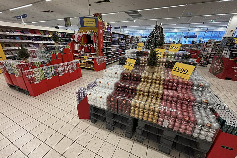 karácsonyi csomagolópapír