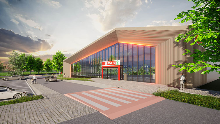 spar szentendre látványterv