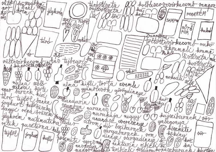 Kiss Péter - bevásárlólista