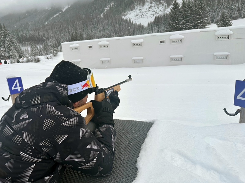 A Gnadenalmban sláger a biatlon