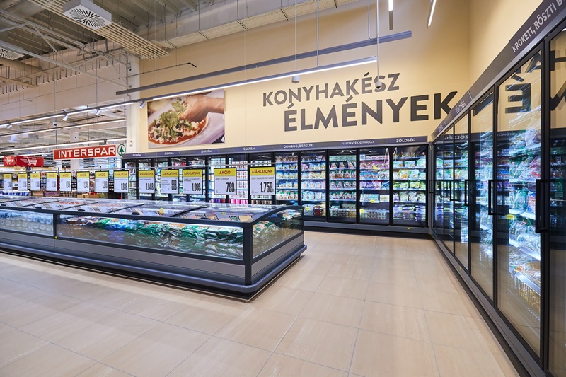 SPAR hűtőpult
