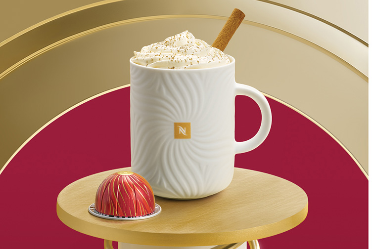 Fahéjfelhő latte