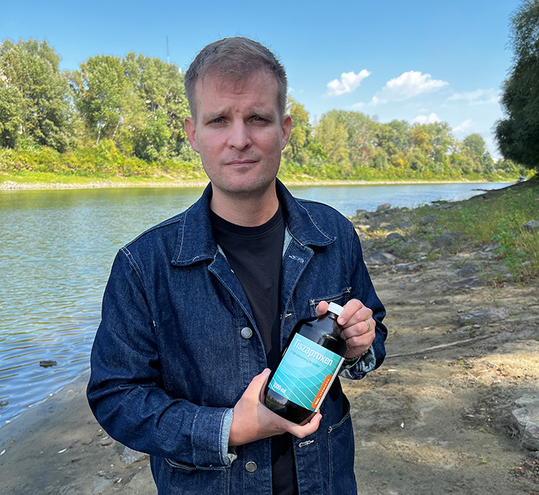 Puskás-Dallos Péter is igyekszik edukálni a lakosságot Puskás-Dallos Péter is kiáll a kezdeményezés mellett