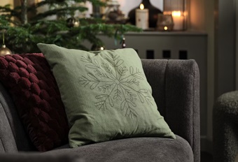 JYSK PETALIT karácsonyi díszpárnahuzat