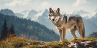 Elképesztő rekord: több mint 1200 kilométeres távolságot tett meg egy szürke farkas