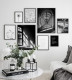 FEKETE-FEHÉR

A minimalista otthonokban tökéletesen mutat egy ilyen fekete-fehér változat, igazán művészi és egységes.
