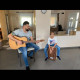 Joci tízéves kisfia is sokat szerepel Joci Instagramján. Úgy tűnik, Zalán örökölte édesapja zenei tehetségét. 